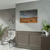 92408-74.jpg Clouds Drift over the Arizona Desert Poster