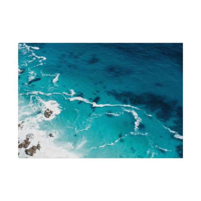 Seashore at Cape Point, South Africa Poster - Image 1