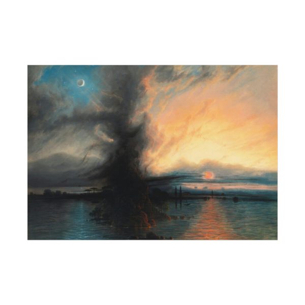 92409-130.jpg The Rock of Salvation by Samuel Colman Poster