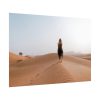 92409-147.jpg Woman Walking on Sandy Deserts Poster