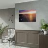Sunset Over an Ocean Cliff Poster