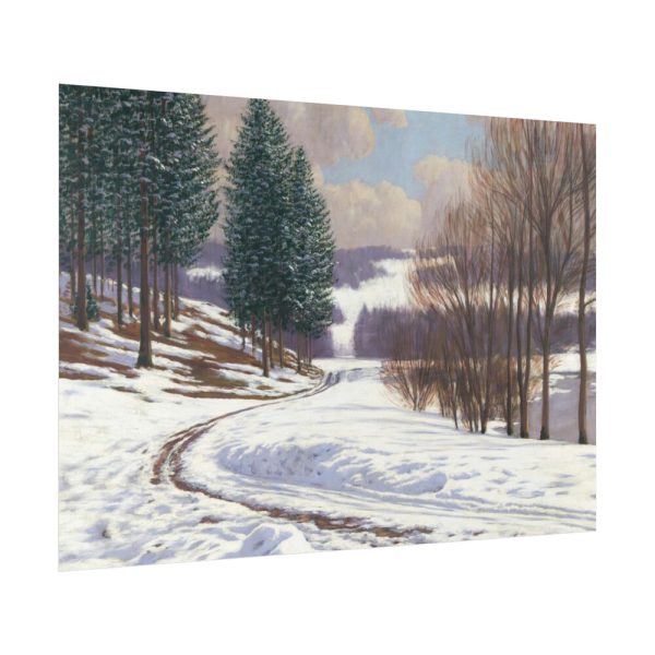 92409-17.jpg Winter Country Vintage Nature by Viktor Olgyai Poster