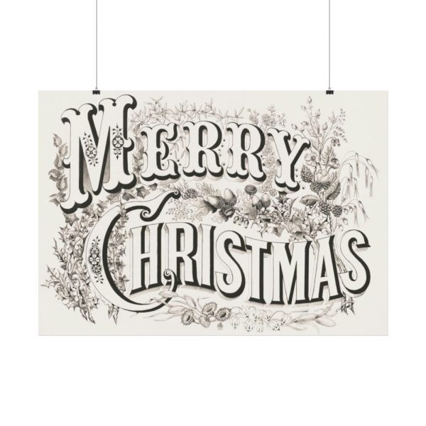 92409-191.jpg Merry Christmas Poster