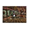92409-210.jpg Winter Town Urban Christmas Decoration Poster