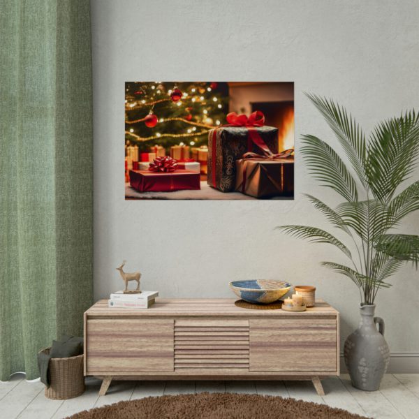 92409-258.jpg Christmas Gifts Fireplace Poster