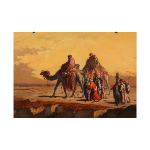 92409-291.jpg Desert Scene by Francisco Lameyer Poster