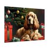 92409-307.jpg Cocker Spaniel Christmas Poster