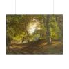 92409-31.jpg The Interior of a Forest by Godtfred Rump Poster