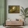 92409-33.jpg The Interior of a Forest by Godtfred Rump Poster