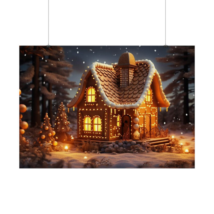 Christmas Gingerbread House Poster - Image 7