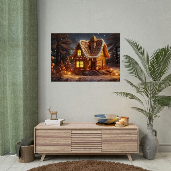 92409-333.jpg Christmas Gingerbread House Poster