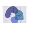 92409-345.jpg Contemporary Line Art Of A Face Poster