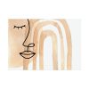 92409-350.jpg Boho Rainbow Line Art Face Poster
