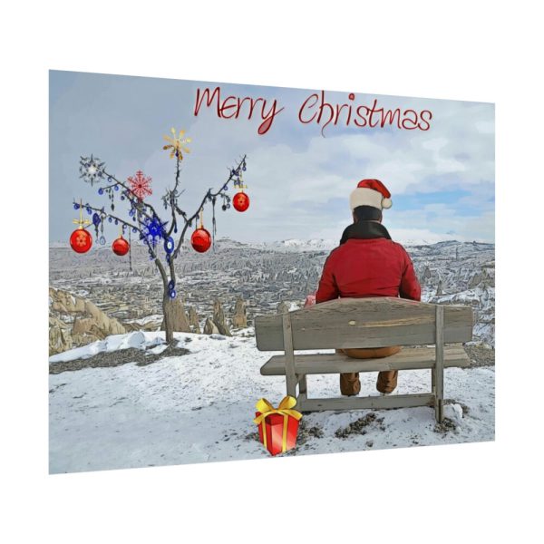 92409-37.jpg Santa Claus on Holiday Poster