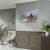 92409-39.jpg Santa Claus on Holiday Poster