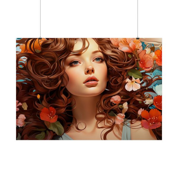 92409-426.jpg Woman Alphonse Mucha Style Poster