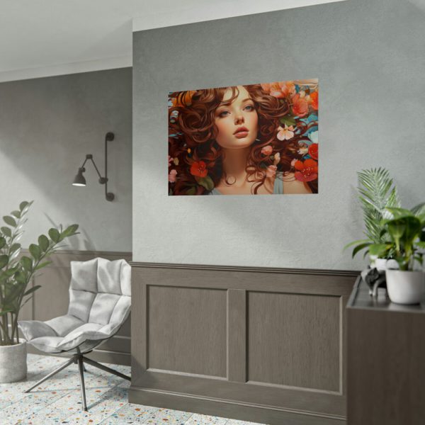 92409-429.jpg Woman Alphonse Mucha Style Poster