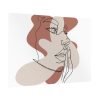 92409-432.jpg Abstract Woman's Face Poster