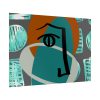 92409-447.jpg Picasso Style Face Poster