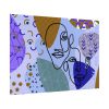 92409-452.jpg Line Art Abstract Face Illustration Poster