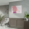 92409-469.jpg Pink Abstract Shapes and a Pink Poster