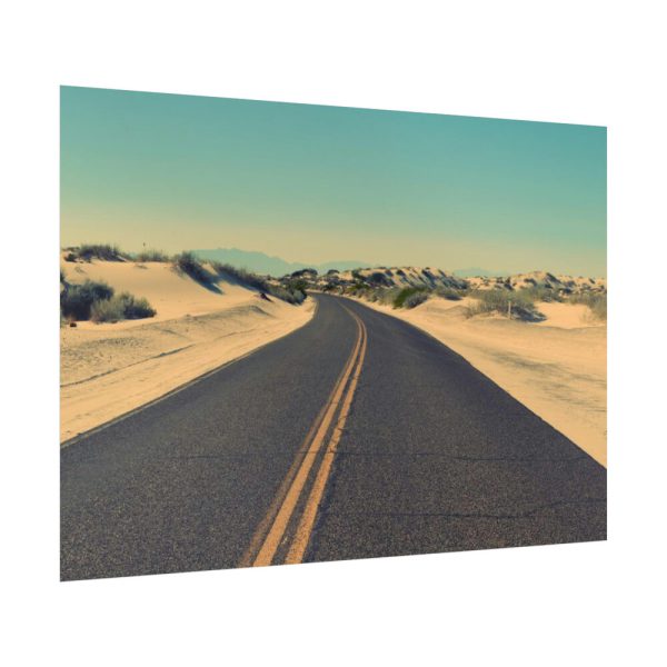 92409-482.jpg Road In A Desert Poster
