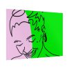 92409-487.jpg Woman Smiling and Looking Down Poster