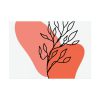92409-490.jpg Abstract Line Art Plant Poster