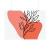 92409-491.jpg Abstract Line Art Plant Poster