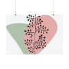 92409-496.jpg Abstract Shapes With a Plant Poster