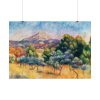 92409-51.jpg Montagne Sainte-Victoire by Pierre-Auguste Renoir Poster