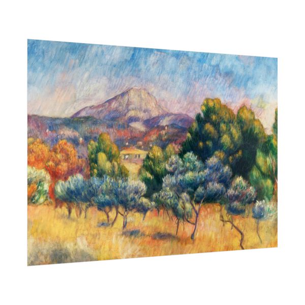 92409-52.jpg Montagne Sainte-Victoire by Pierre-Auguste Renoir Poster