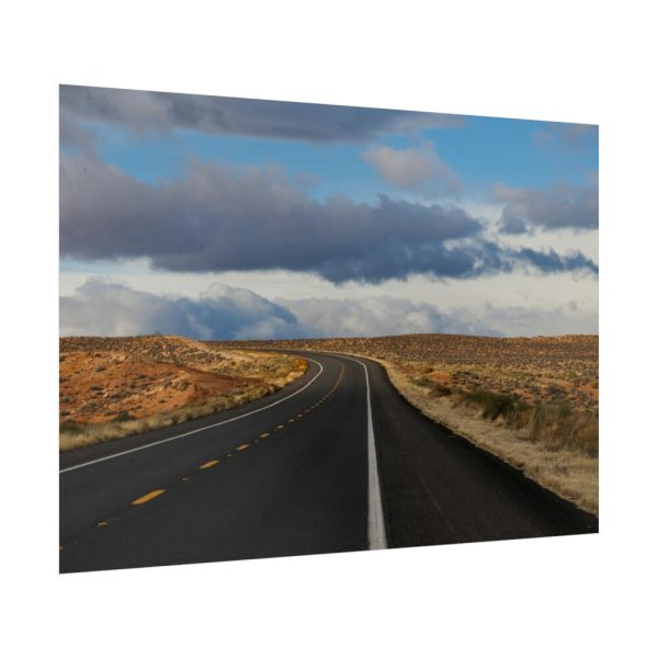 92409-542.jpg Highway In Arizona Desert Poster