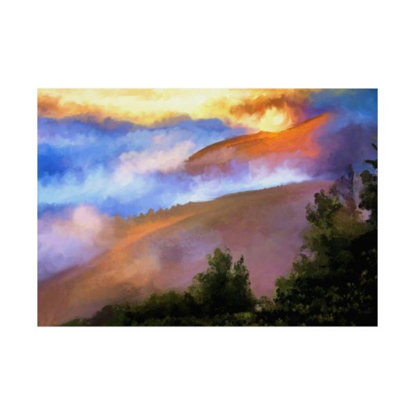 92409-555.jpg Morning Fog Poster