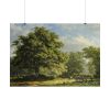 92409-56.jpg View in the Bentheim Forest by George Andries Roth Poster