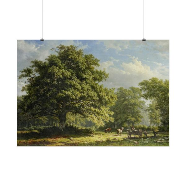92409-56.jpg View in the Bentheim Forest by George Andries Roth Poster