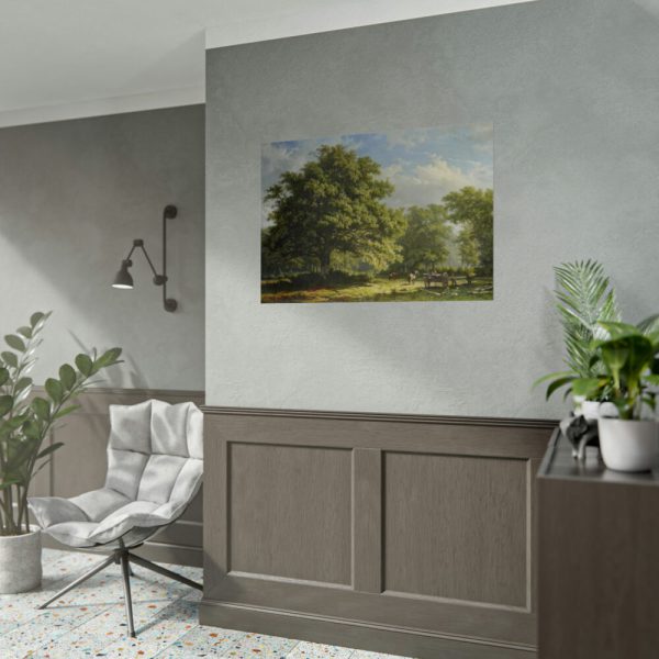 92409-59.jpg View in the Bentheim Forest by George Andries Roth Poster