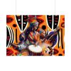 92409-591.jpg Native African Musicians Poster
