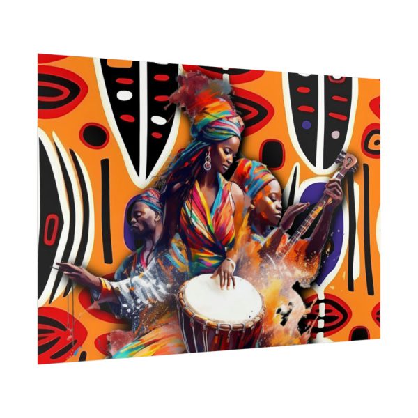 92409-592.jpg Native African Musicians Poster