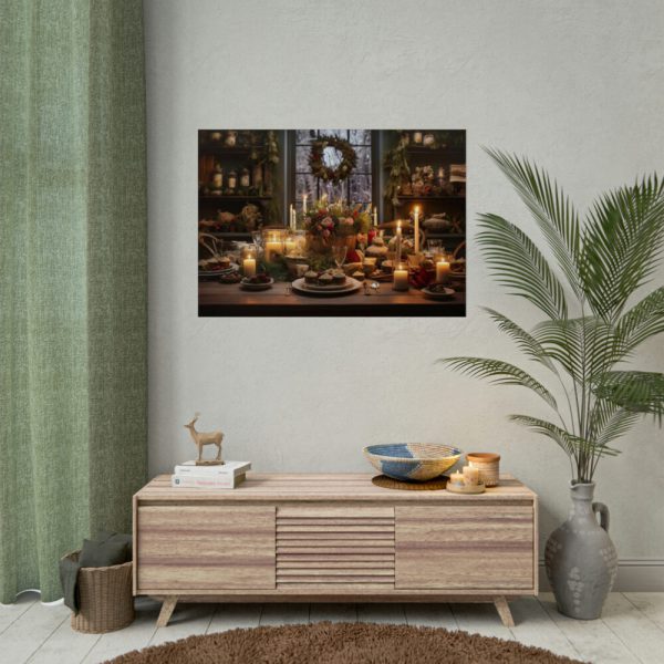 92409-598.jpg Christmas Dinner Table Poster