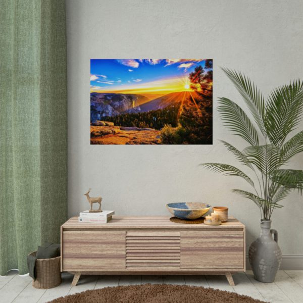 92409-608.jpg Sunrise in the Mountains Poster