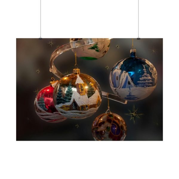92409-61.jpg Christmas Baubles Poster