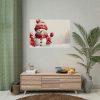 92409-633.jpg Cute Snowman With Copy Space Poster