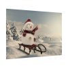 92409-657.jpg Snowman On Sledge Poster