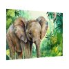 Elephant in African Jungle Poster