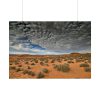 92409-71.jpg Clouds Drift over the Arizona Desert Poster