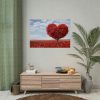 92409-723.jpg Red Tree in Heart Shape Poster