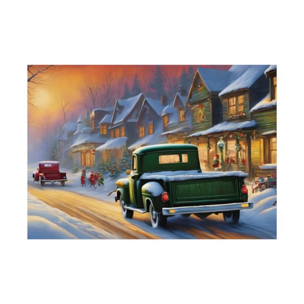 92409-725.jpg Vintage Pickup Truck Christmas III Poster