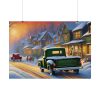 92409-726.jpg Vintage Pickup Truck Christmas III Poster