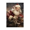 92410-101.jpg Santa Claus On A Sleigh Poster